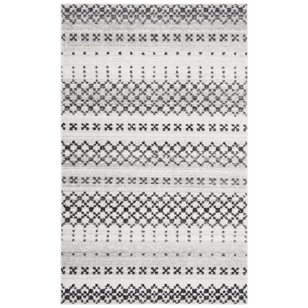 Adirondack Power Loomed Rug - Stylish Rectangle Design, Durable Polypropylene Fiber from Turkey