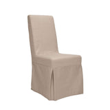 Adrianna 19''H Linen Slipcover Chair - Set of 2