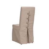 Adrianna 19''H Linen Slipcover Chair - Set of 2