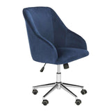 Adrienne Chrome Leg Swivel Office Chair Och4501