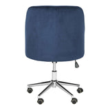 Adrienne Chrome Leg Swivel Office Chair Och4501