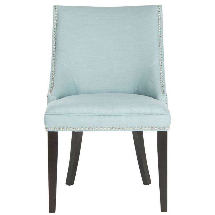 Afton Side Chair Set of 2 - Stylish Transitional Design with Elegant Nail Head Trim and Sturdy Build