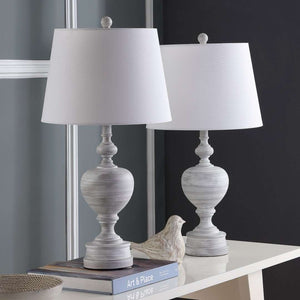 Alban Table Lamp White - Set of 2