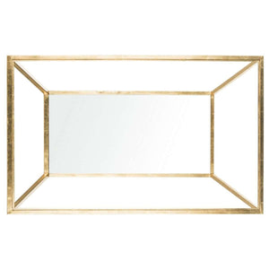 Allene Coffee Table - Elegant Gold Metal Iron Design, Contemporary Retro Charm for Any Interior