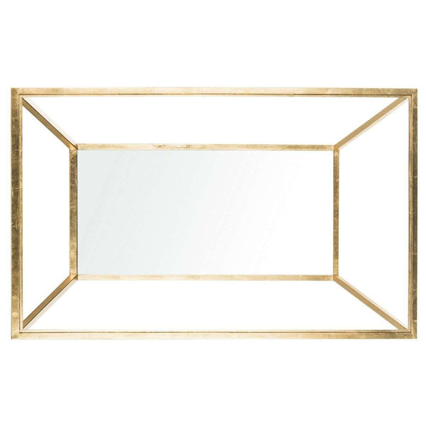 Allene Coffee Table - Elegant Gold Metal Iron Design, Contemporary Retro Charm for Any Interior