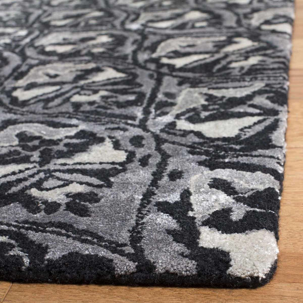 Allure Hand Tufted Rectangle Rug – Luxurious Wool and Viscose Blend, Crafted in India for Elegance