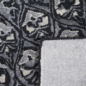 Allure Hand Tufted Rectangle Rug – Luxurious Wool and Viscose Blend, Crafted in India for Elegance