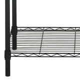 Alpha 5 Tier Chrome Wire Shelving (35 In W X 18 In D X 71 In H)