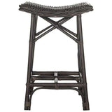 Amara Bar Stool Wicker Brown Rattan NC Coating Kubu