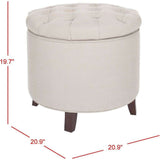 Amelia Tufted Storage Ottoman