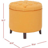 Amelia Tufted Storage Ottoman