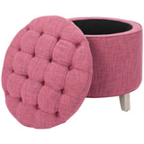 Amelia Tufted Storage Ottoman