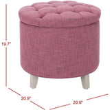 Amelia Tufted Storage Ottoman