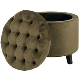 Amelia Tufted Storage Ottoman