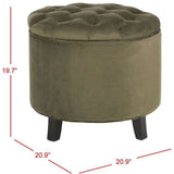 Amelia Tufted Storage Ottoman