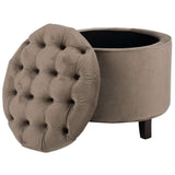 Amelia Tufted Storage Ottoman