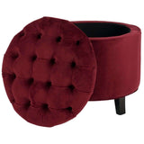 Amelia Tufted Storage Ottoman