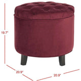 Amelia Tufted Storage Ottoman