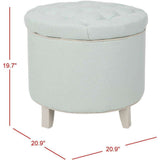 Amelia Tufted Storage Ottoman