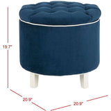 Amelia Tufted Storage Ottoman