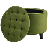 Amelia Tufted Storage Ottoman