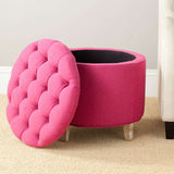 Amelia Tufted Storage Ottoman