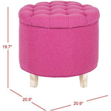 Amelia Tufted Storage Ottoman