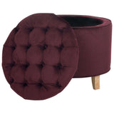 Amelia Tufted Storage Ottoman