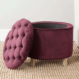 Amelia Tufted Storage Ottoman