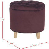 Amelia Tufted Storage Ottoman