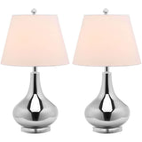 Amy 24 Inch H Gourd Glass Lamp - Set of 2