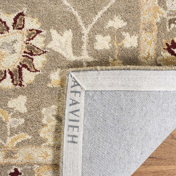 AN559 Hand Tufted Rectangle Wool Pile Rug from India - Luxurious, Durable, and Stylish Home Addition