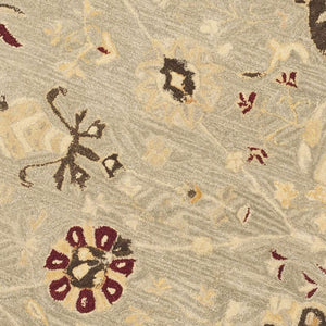 AN559 Hand Tufted Rectangle Wool Pile Rug from India - Luxurious, Durable, and Stylish Home Addition