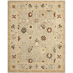 AN559 Hand Tufted Rectangle Wool Pile Rug from India - Luxurious, Durable, and Stylish Home Addition