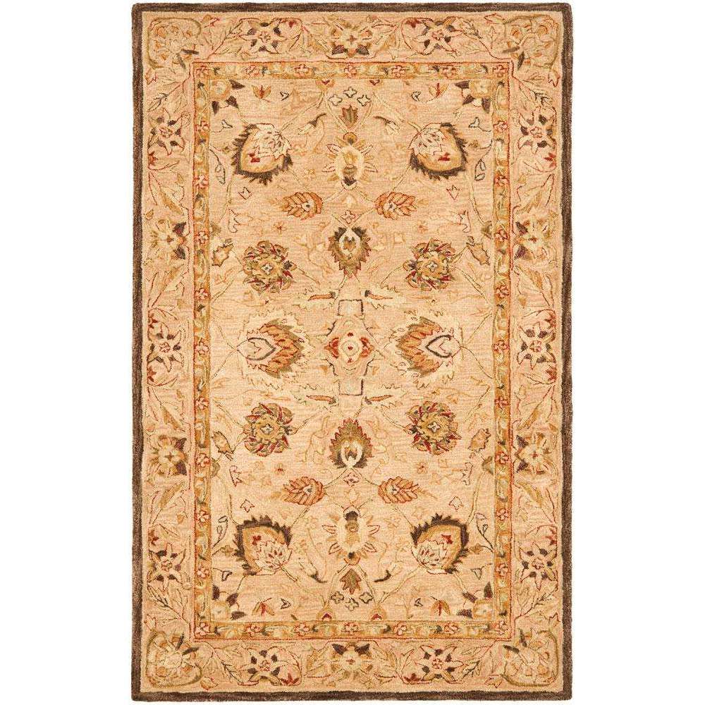 Anatolia Hand Tufted Wool Rug - Timeless Elegance with Authentic 19th Century Craftsmanship