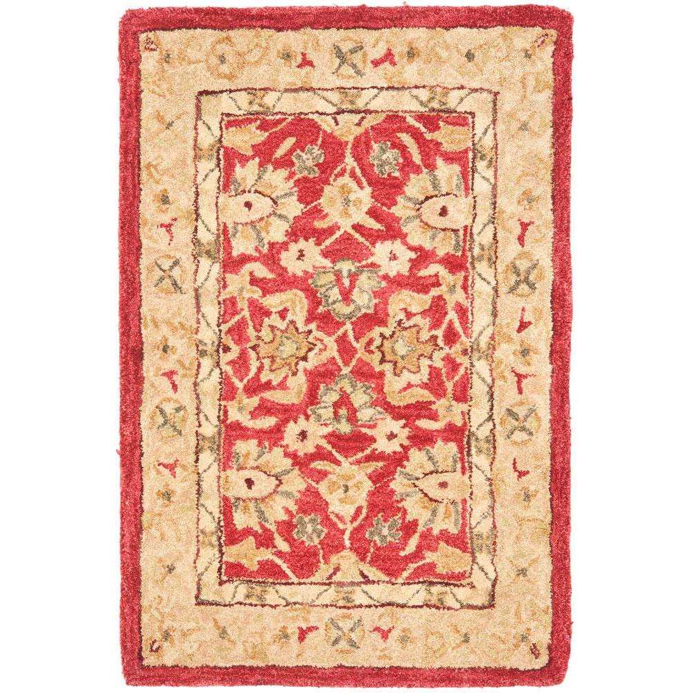 Anatolia Tufted Rug - Handcrafted Wool Pile with Authentic 19th Century Design for Timeless Elegance