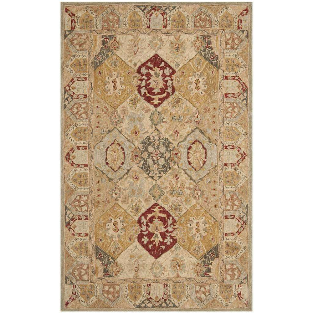 Anatolia Rug: Timeless Elegance with Hand-Spun Wool and Ancient Techniques for Authentic Style