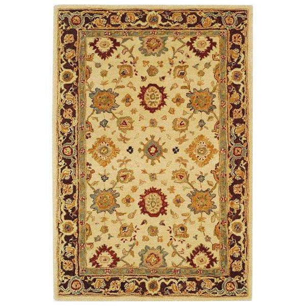 Anatolia Collection Rug - Exquisite Hand-Spun Wool Design with Authentic 19th Century Charm