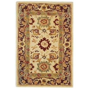 Anatolia Collection Rug - Exquisite Hand-Spun Wool Design with Authentic 19th Century Charm