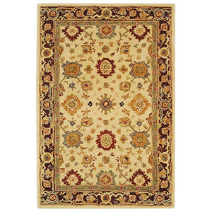 Anatolia Collection Rug - Exquisite Hand-Spun Wool Design with Authentic 19th Century Charm