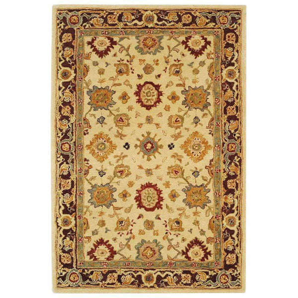 Anatolia Collection Rug - Exquisite Hand-Spun Wool Design with Authentic 19th Century Charm