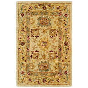 Anatolia Collection Rug - Exquisite Hand-Spun Wool Design with Authentic 19th Century Charm