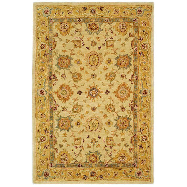 Anatolia Collection Rug - Exquisite Hand-Spun Wool Design with Authentic 19th Century Charm