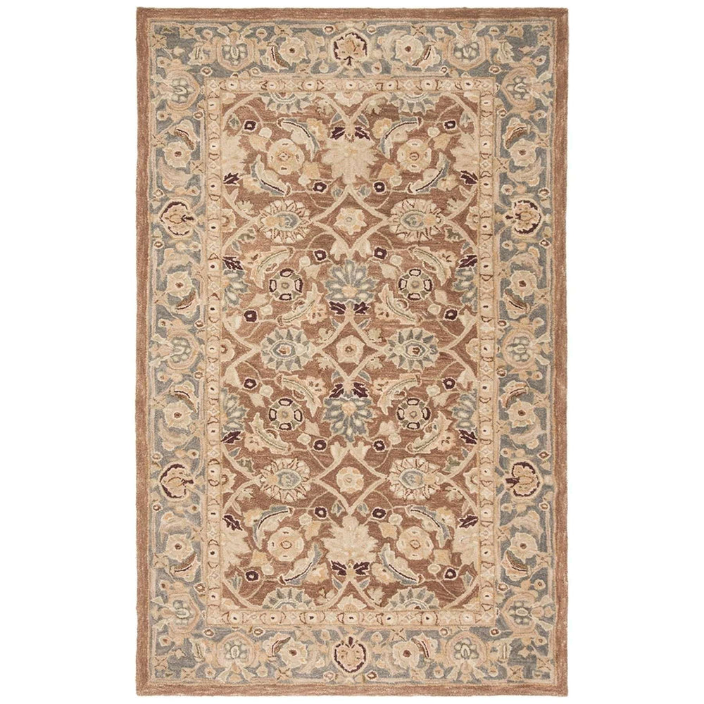 Anatolia Collection Hand-Tufted Wool Rug: Authentic 19th Century Style with Timeless Elegance and Quality