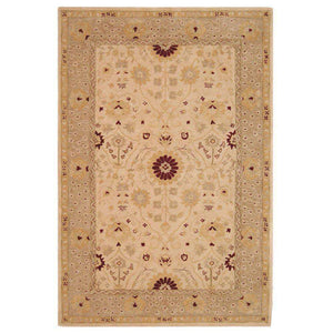 Anatolia AN550 Rug - Timeless Elegance in Hand-Spun Wool with Authentic 19th Century Design Flair