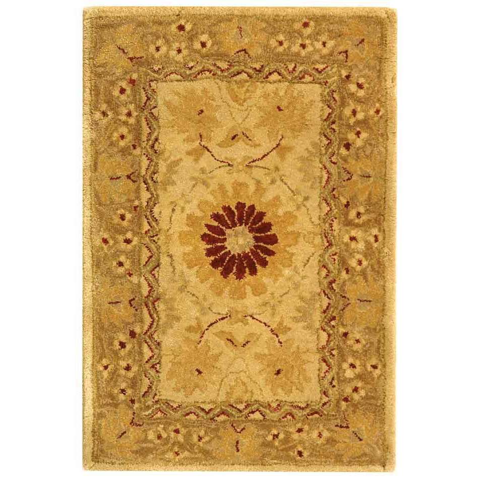 Anatolia AN550 Rug - Timeless Elegance in Hand-Spun Wool with Authentic 19th Century Design Flair