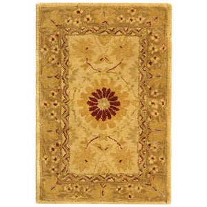 Anatolia AN550 Rug - Timeless Elegance in Hand-Spun Wool with Authentic 19th Century Design Flair