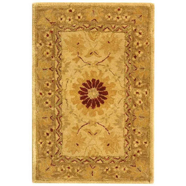 Anatolia AN550 Rug - Timeless Elegance in Hand-Spun Wool with Authentic 19th Century Design Flair
