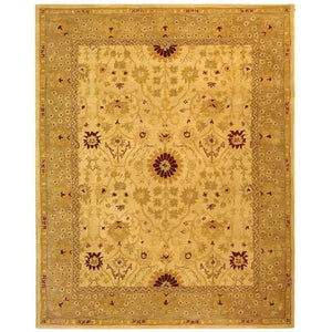 Anatolia AN550 Rug - Timeless Elegance in Hand-Spun Wool with Authentic 19th Century Design Flair