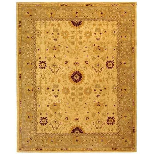 Anatolia AN550 Rug - Timeless Elegance in Hand-Spun Wool with Authentic 19th Century Design Flair